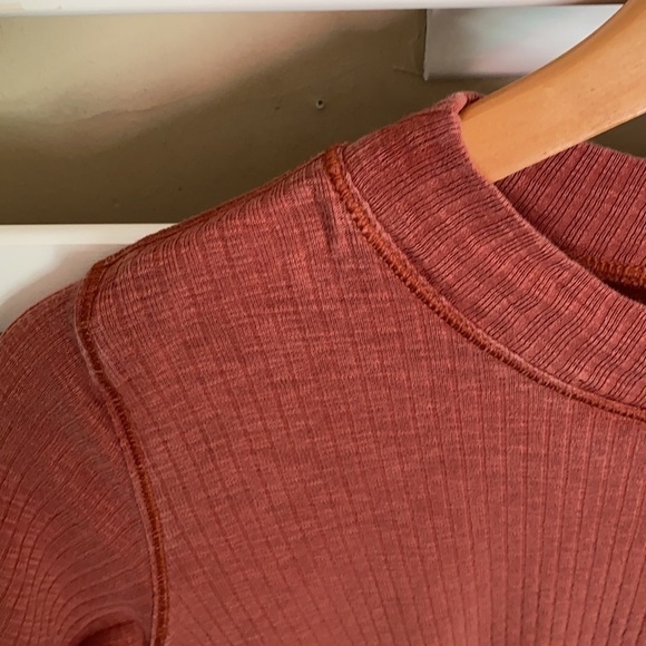 LULULEMON Rustic Clay "Dare to Drape" Long Sleeve Top Size XXS - Picture 8 of 13